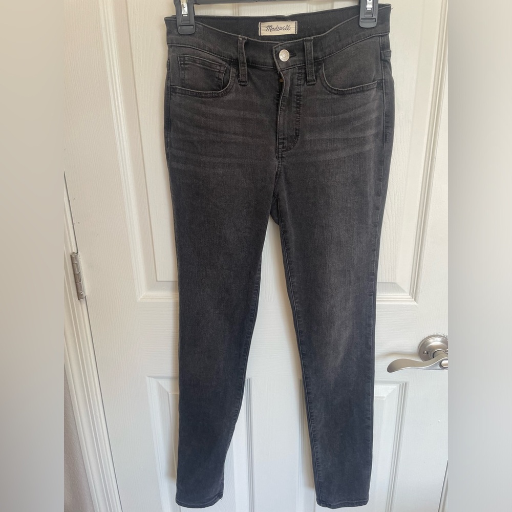 Madewell Roadtripper Jeans Size 25 Excellent Condition Dark Wash Straight Leg